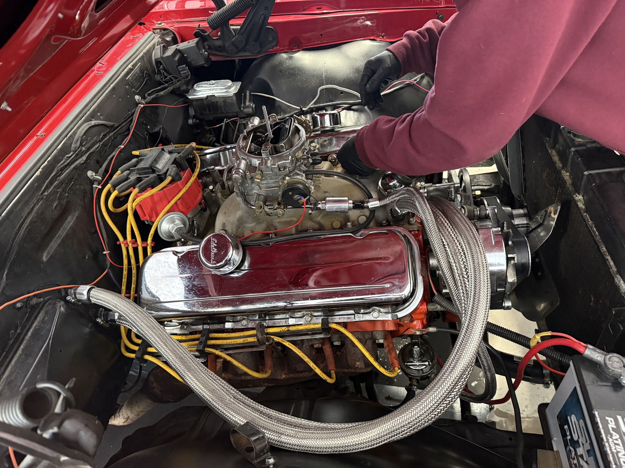 McCauley Automotive working on a customer vehicle